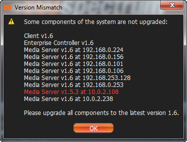 Launching HD Witness in compatibility mode - 2