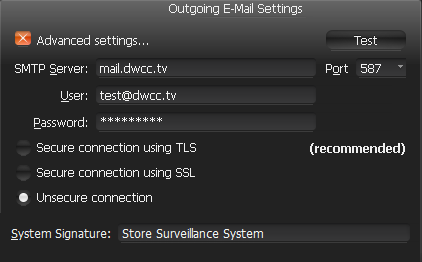 Configuring Mail Server for E-Mail Notifications - 3