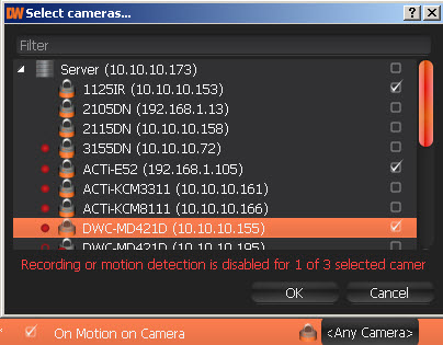 Motion on Camera - 1
