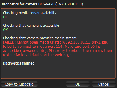 Diagnosing Offline Cameras - 2